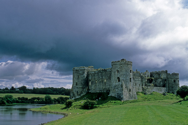 Wales Carew Castle